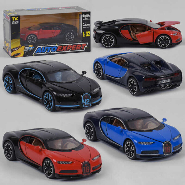 

Машина метталопластик LF - 83880 (72) "Auto Expert", 3 цвета, инерция, свет, звук, открываются двери, а коробке