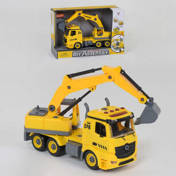 

Машина-конструктор YW 9070 B (24) свет, звук, инерция, в коробке