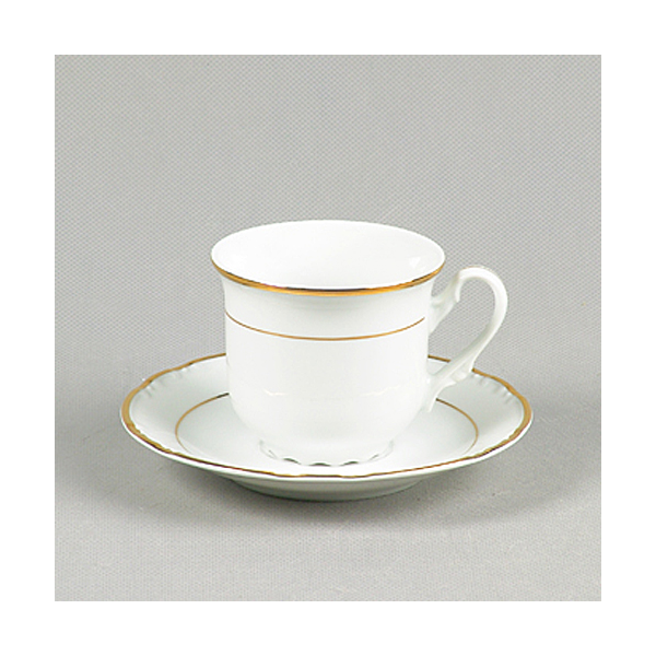 

Чашка thun constance/7601100 (обводка золото) чашки с блюдцами 230мл 12 предметов 00000000355