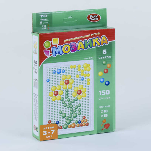 

Мозайка 2711 (48) Play Smart, 150 фишек, в коробке