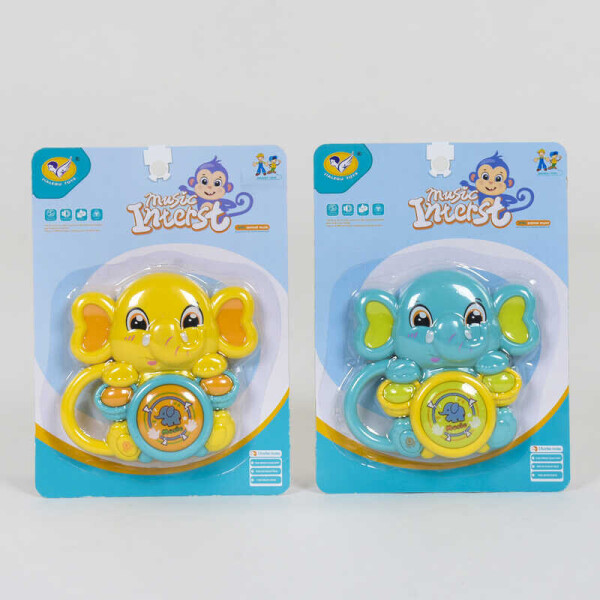 

Музыкальная игрушка 855-61 A (216/2) подсветка, 2 цвета, на листе