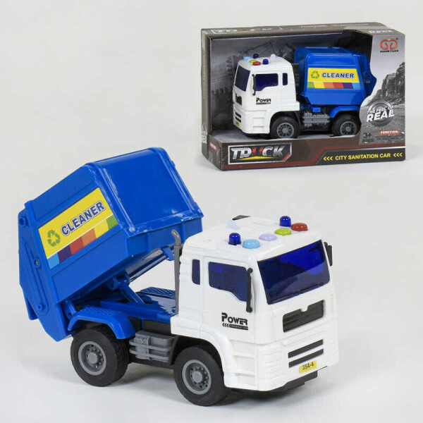 

Мусоровоз 899-1 Е (48/2) свет, звук, в коробке