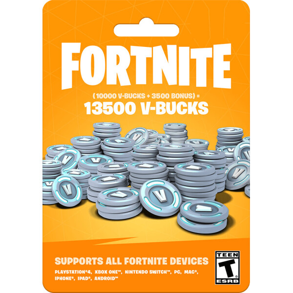 

Fortnite: 13500 В-баксов (10000 + 3500 V-BUCKS) | Все платформы