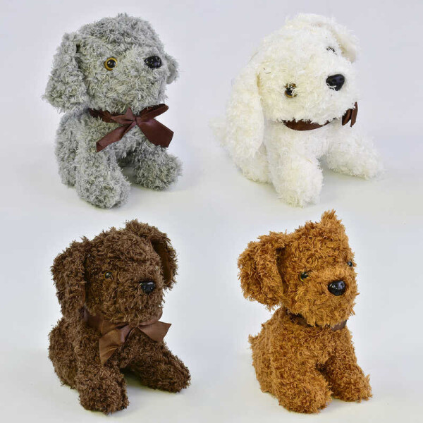 

Мягкая игрушка "Собачка" С 22778 (150) 4 цвета, 20см