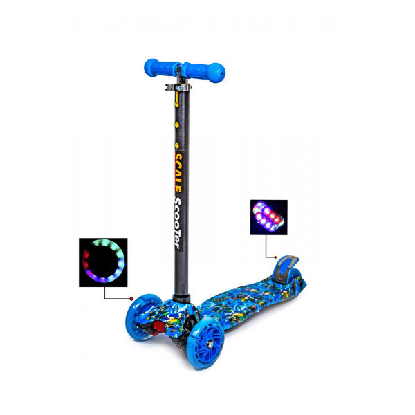 

Детский самокат со светящиеся колёсами Scooter MAXI Nemo
