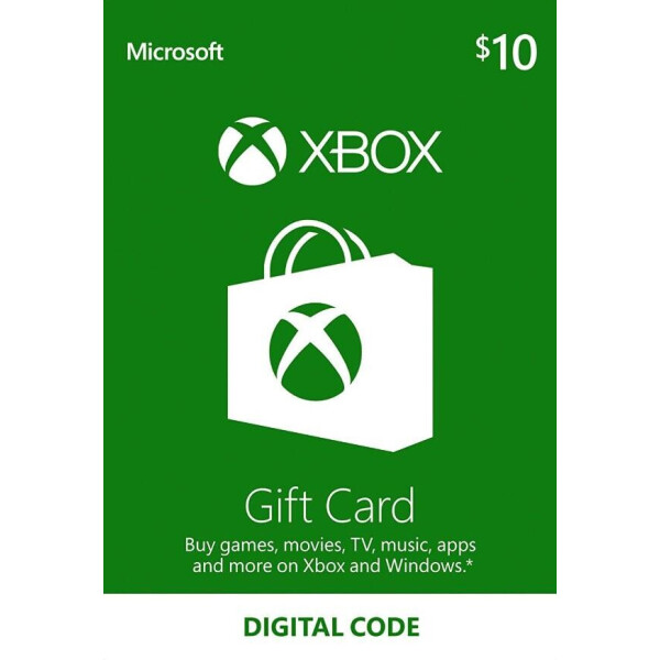 

Подарочная карта Xbox Live / Gift Card пополнение бумажника (счета) своего аккаунта на сумму 10 usd, US-регион