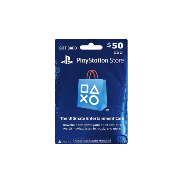 

Электронный ключ Сони PlayStation Network пополнение бумажника (счета) своего аккаунта на сумму 50 usd, US-регион