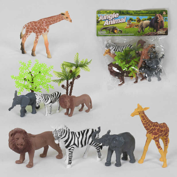 

Набор диких животных Y 281 S (96/2) в кульке