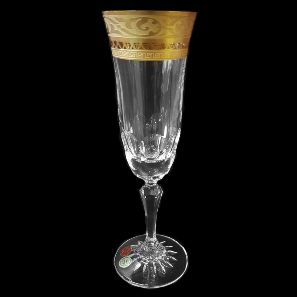 

Бокал bohemia gold crystal для шампанского 150 мл 2 предметов прозрачный/золотой 8326
