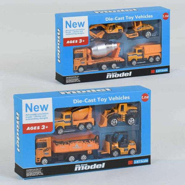 

Набор машинок TN 1046 G (120/2) 2 вида, в коробке