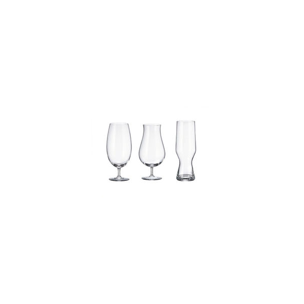 

Набор bohemia beercraft для пива 2*630мл, 2*550мл,2*680мл прозрачный 9042