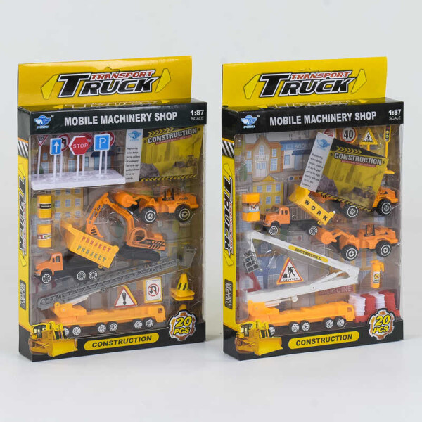 

Набор Спецтехника JP 5105 (72/2) металлопластик, 2 вида, в коробке