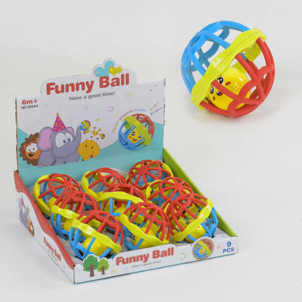 

Погремушка 20664 (24/2) ЦЕНА ЗА 9 ШТУК В БЛОКЕ