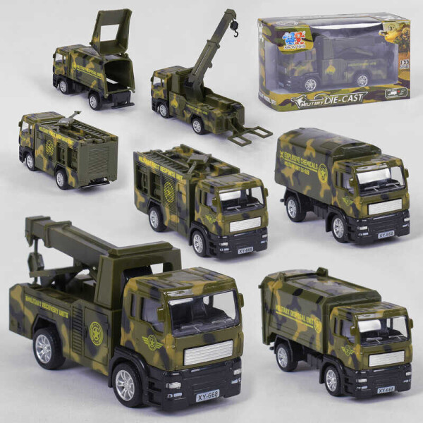 Спецтехника XY 253 (192/2) 4 вида, в коробке