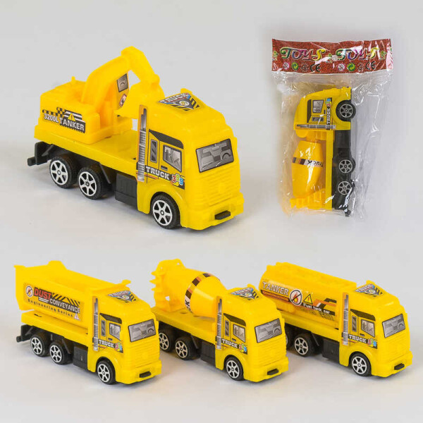 

Спецтехника 399-38 (960) 4 вида, инерция, 1шт в кульке