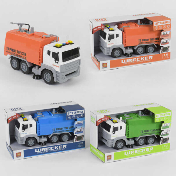 

Спецтехника WY 830 A/WY830B/WY830C (18) 3 вида, пускает воду, помповая кнопка, в коробке