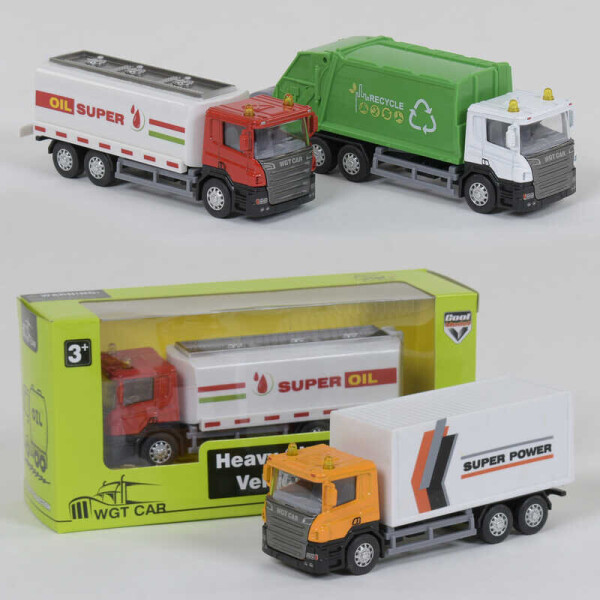 

Спецтехника металлопластик 887-3 (192/2) 3 вида, инерция, в коробке