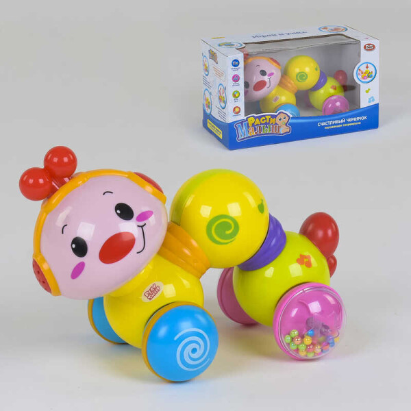 

Червячок музыкальный 7668 (36/2) Play Smart, свет, звук, на батарейках, в коробке