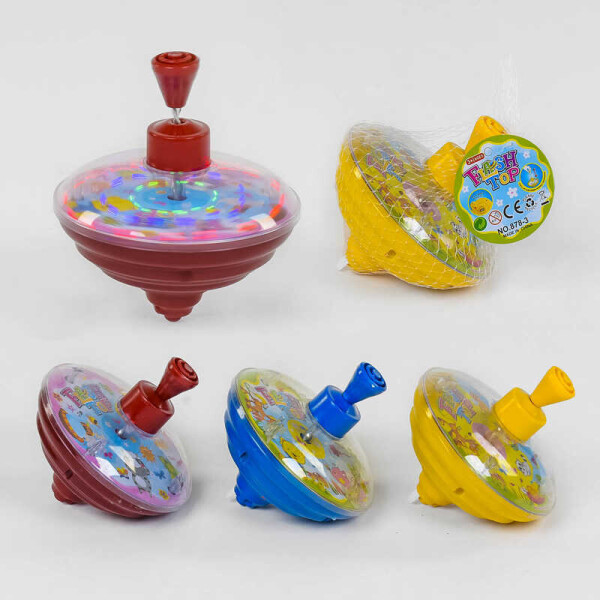 

Юла 878-3 А (120/2) 4 цвета, с подсветкой, на батарейке, в сетке