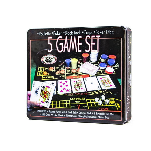 

Набор карточных игр 5 в 1