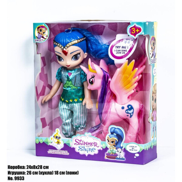 

Кукла SHIMMER & SHINE с пегасом 9933E