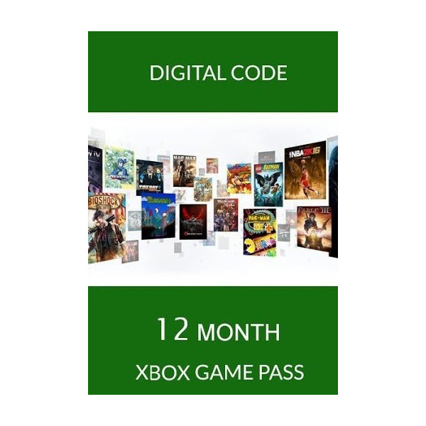 

Подписка цифровой код Xbox Game Pass на 12 месяцев | Все Страны