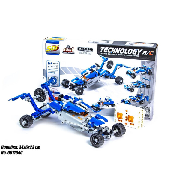 

Конструктор-машинка Lego Technic 10 в 1 на пульте управления 2017A-26