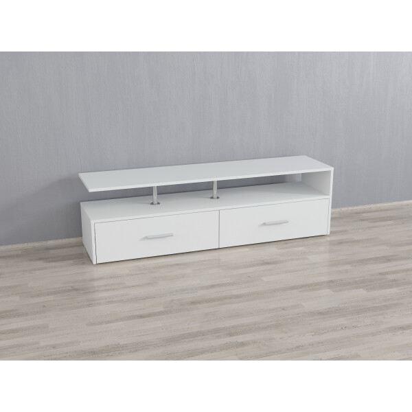 

Тумбочка под ТВ Forte Adela Ш 1400 / В 416 / Г 350 Белый