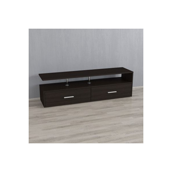 

Тумбочка под ТВ Forte Adela Ш 1400 / В 416 / Г 350 Венге темный