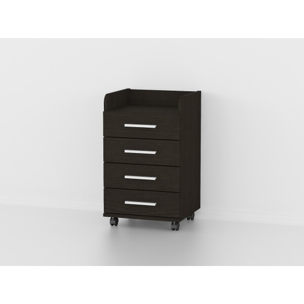 

Тумбочка на колесиках Forte Vilda 664x400x356 Венге магия