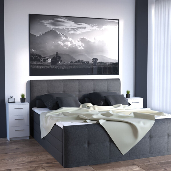

Тумба прикроватная Forte Elvin 659x376x352 Белый