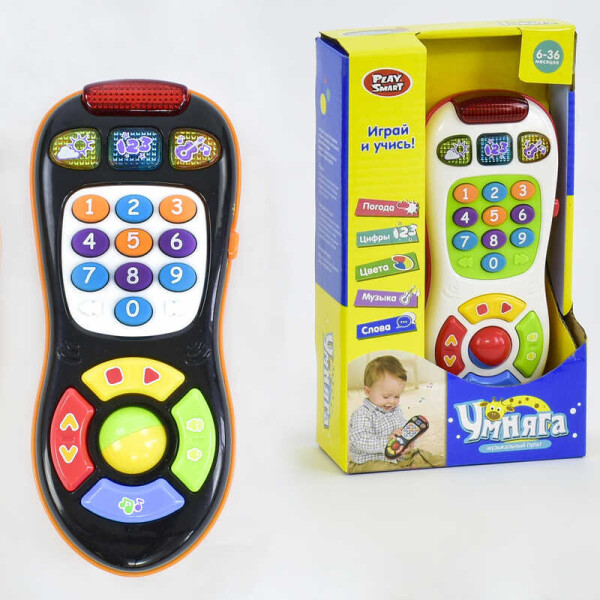 

JT Музыкальный пульт Умняга 7390 (48/2) Play Smart свет, музыка, интерактив, в коробке
