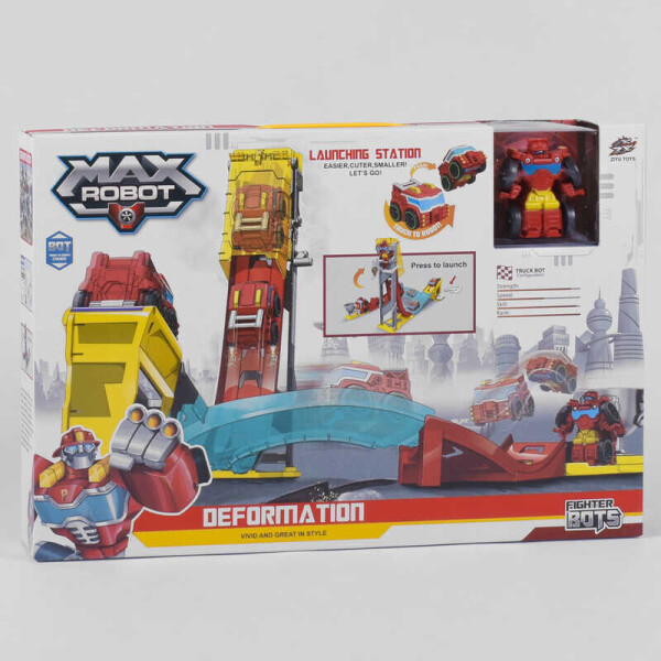 

Автотрек L 019-12 (36) машинка-робот, в коробке