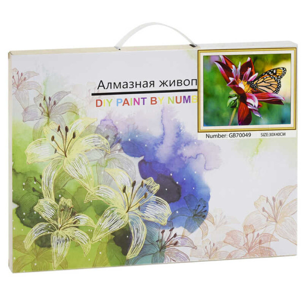 

Алмазная мозаика GB 70049 (30) 40х30 см., 27 цветов, в коробке