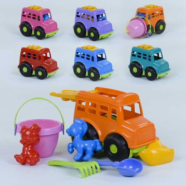

Автобус "Бусик №3" 0107 (24) "COLOR PLAST"
