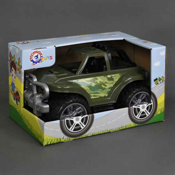 

Внедорожник 5019 "Военный" (3) "ТЕХНОК" в коробке