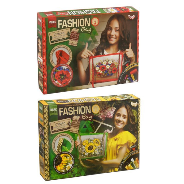 

Вышивка-сумка лентами "Fashion Bag" FBG-01-01,02 (6) "ДАНКО ТОЙС"