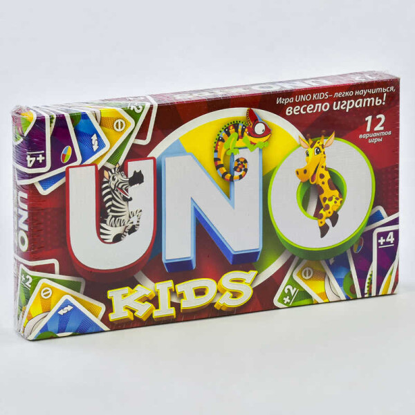 

Игра карточная "UNO KIDS" SPG11 (12) "ДАНКО ТОЙС"