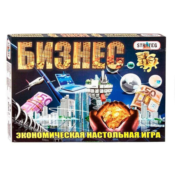 

Игра наст. мал. "Бизнес" 362 рус. (20) "STRATEG"