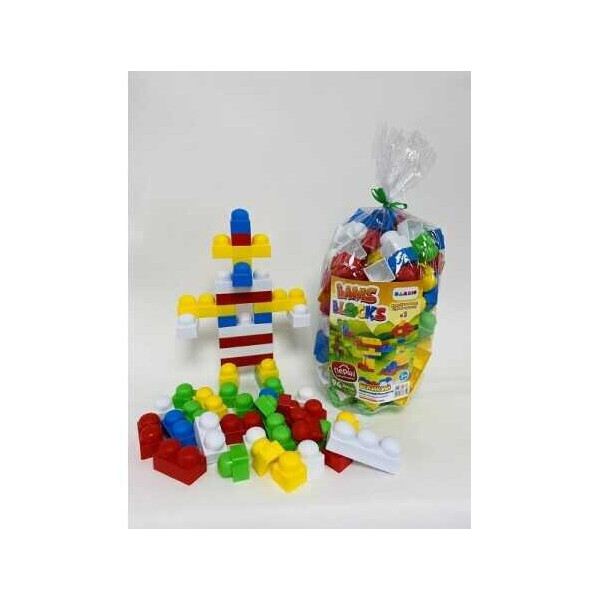 

Конструктор "BAMSIBLOCK №2" 115/3 (12) 94 дет, "BAMSIC"