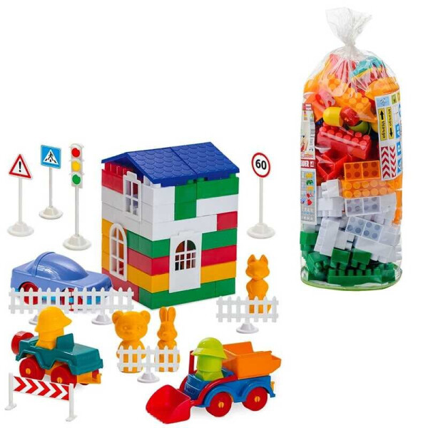 

Конструктор "Лидер № 4" 1-053 (5) 150 дет "COLOR PLAST"