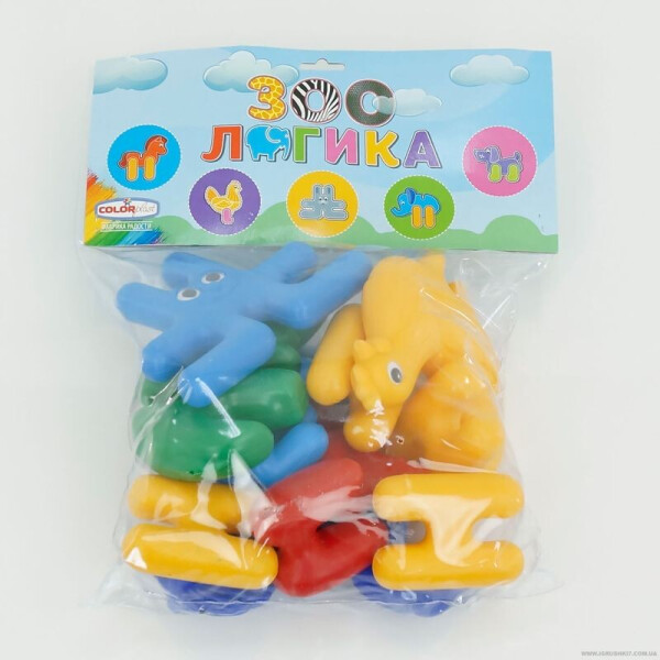 

Конструктор-пазл "Зоо Логика" 1647 (18) "COLOR PLAST"