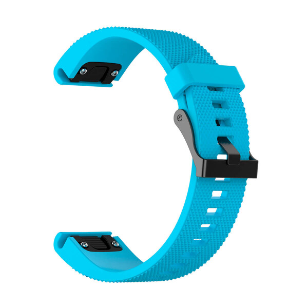 

Силиконовый ремешок для GARMIN QuickFit 20 Dots Silicone Band Blue