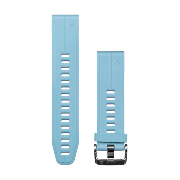 

Силиконовый ремешок для GARMIN QuickFit 20 Smooth Silicone Band Blue