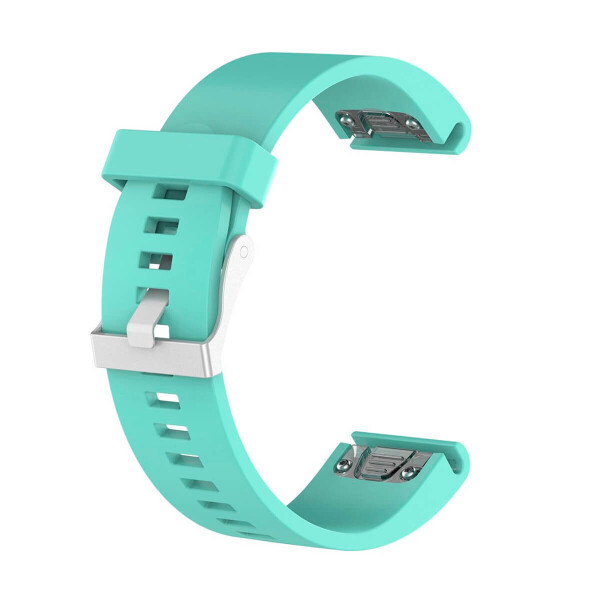 

Силиконовый ремешок для GARMIN QuickFit 20 Smooth Silicone Band Teal