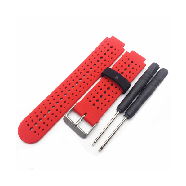 

Силиконовый ремешок для GARMIN Universal 16 2Colors Silicone Band Red/Black