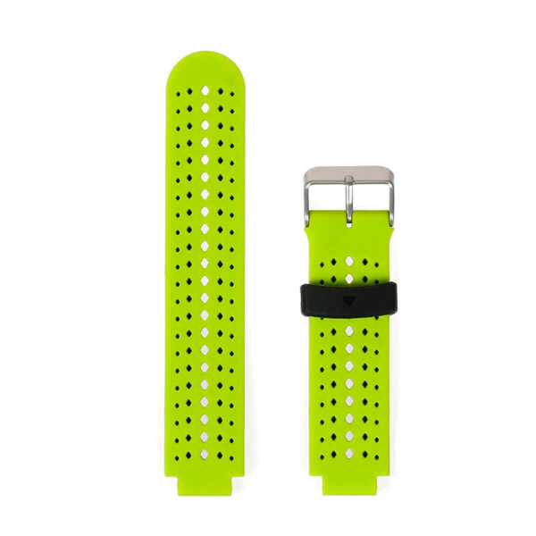

Силиконовый ремешок для GARMIN Universal 16 2Colors Silicone Band Green/Black