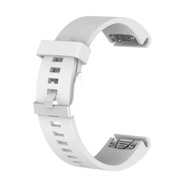 

Силиконовый ремешок для GARMIN QuickFit 20 Smooth Silicone Band White