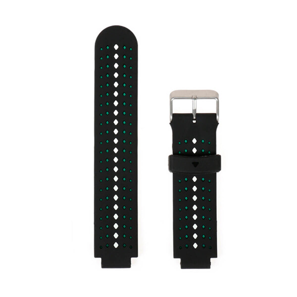 

Силиконовый ремешок для GARMIN Universal 16 2Colors Silicone Band Black/Teal