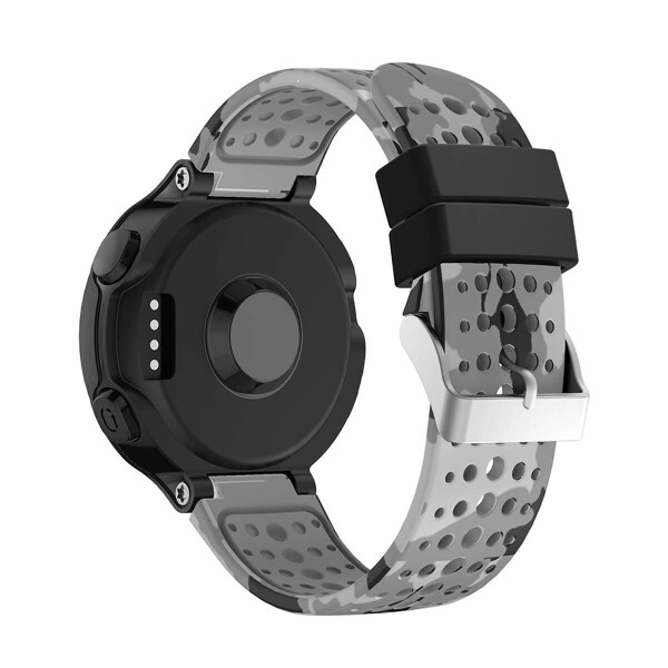 

Силиконовый ремешок для GARMIN Universal 16 Camouflage Silicone Band Lite Gray